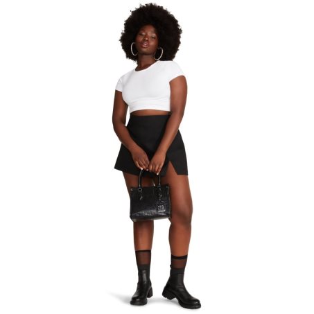 Black Steve Madden Cam Women's Skirts | PH 5730VHI